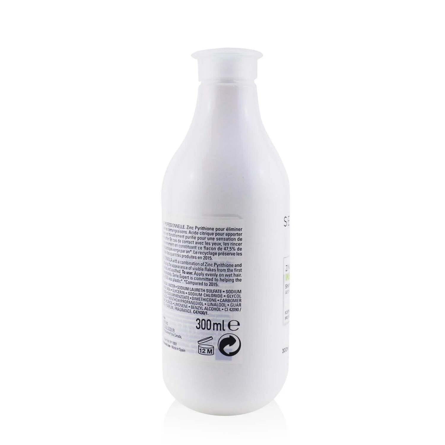 Anti-Dandruff Shampoo with Zinc Pyrithione 300ml U171