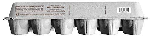 12-Egg Flat Top Paper Pulp Egg Carton - 50 Pack L75788