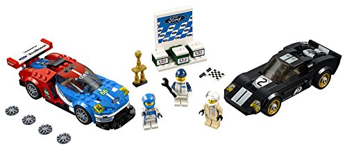 2016 GT & 1966 Ford GT40 Building Kit (366 Piece) J77728
