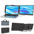 Laptop Screen Extender, 14''Portable Laptop Monitor, 1080P FHD IPS Monitor Extender, Plug and Play No Driver, for 13”-17.3” Laptop, Supports Wins/Mac/Android/Switch