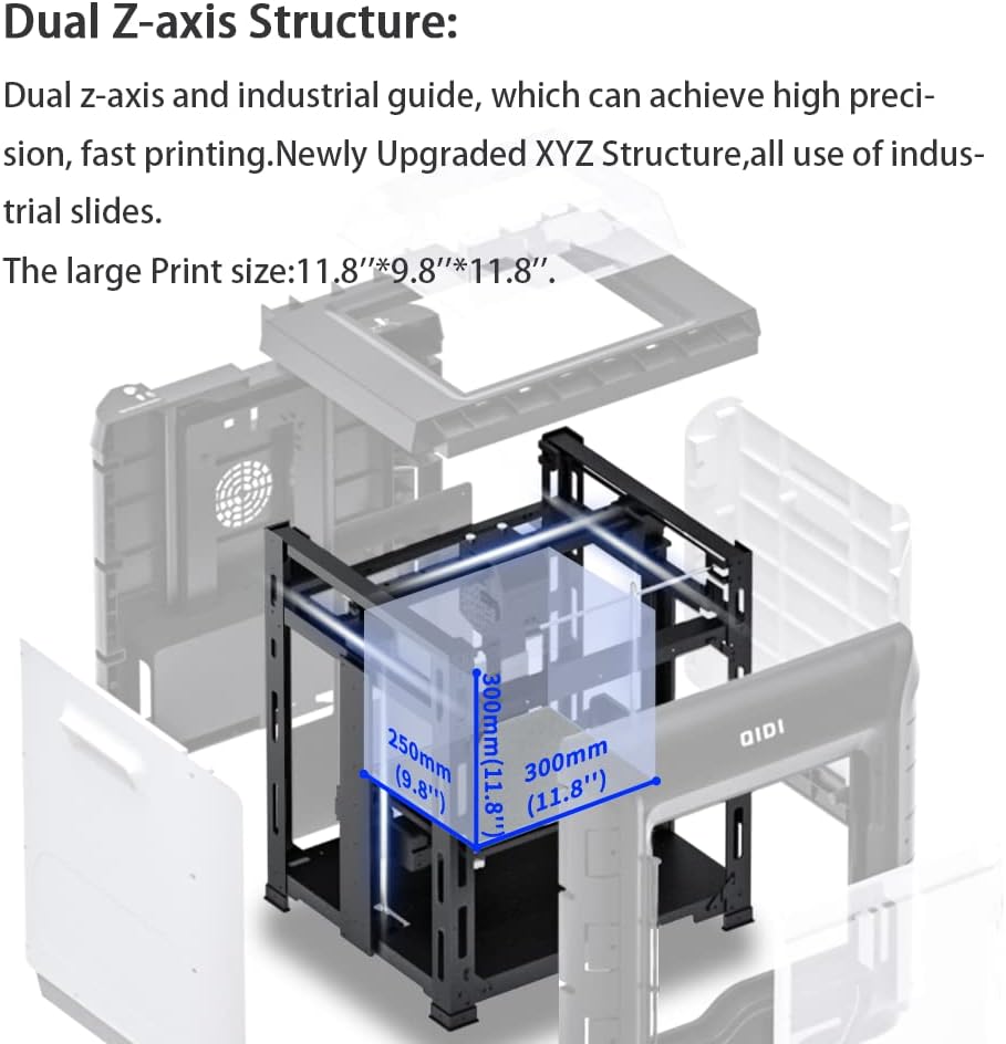 Industrial Grade 3D Printer for Carbon Fiber & Nylon, Auto Leveling M621135