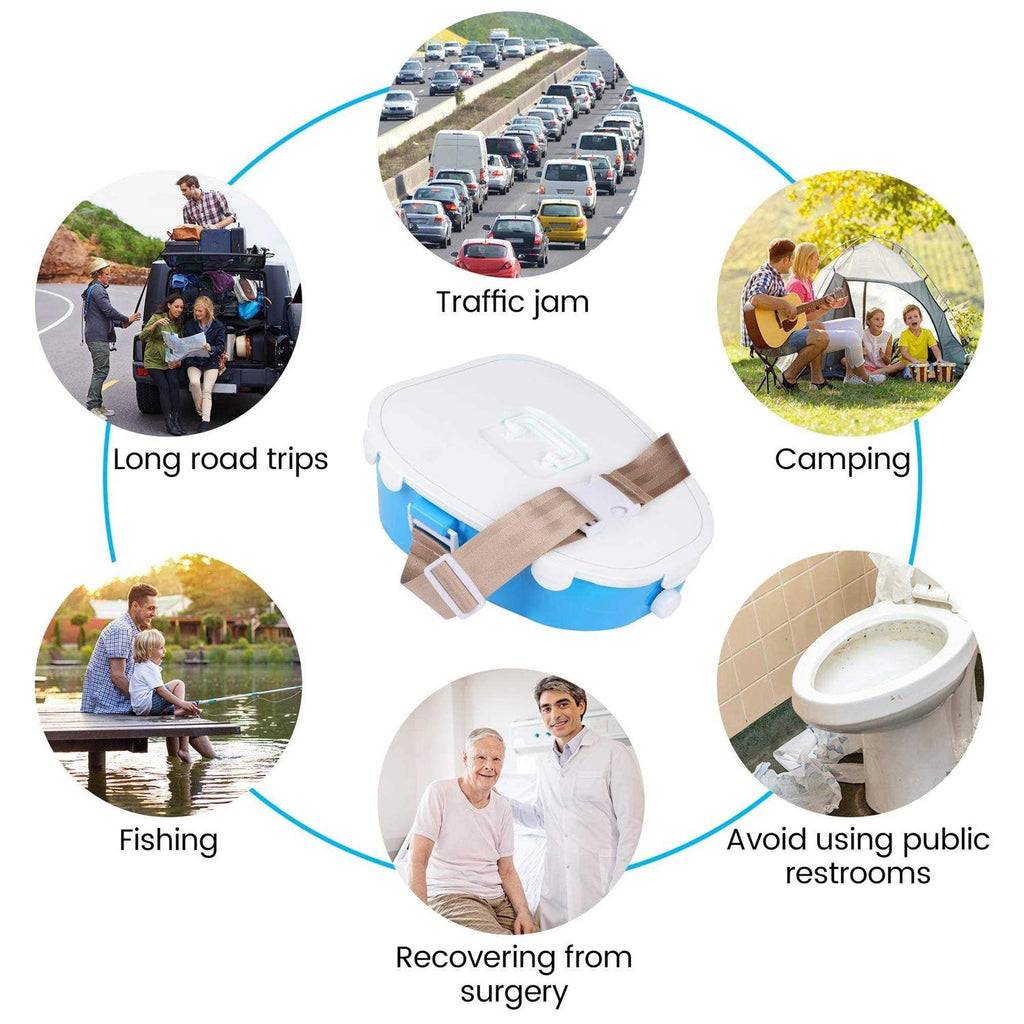 Portable Toilet for Camping, Travel, Car, Hiking, Boating H3466
