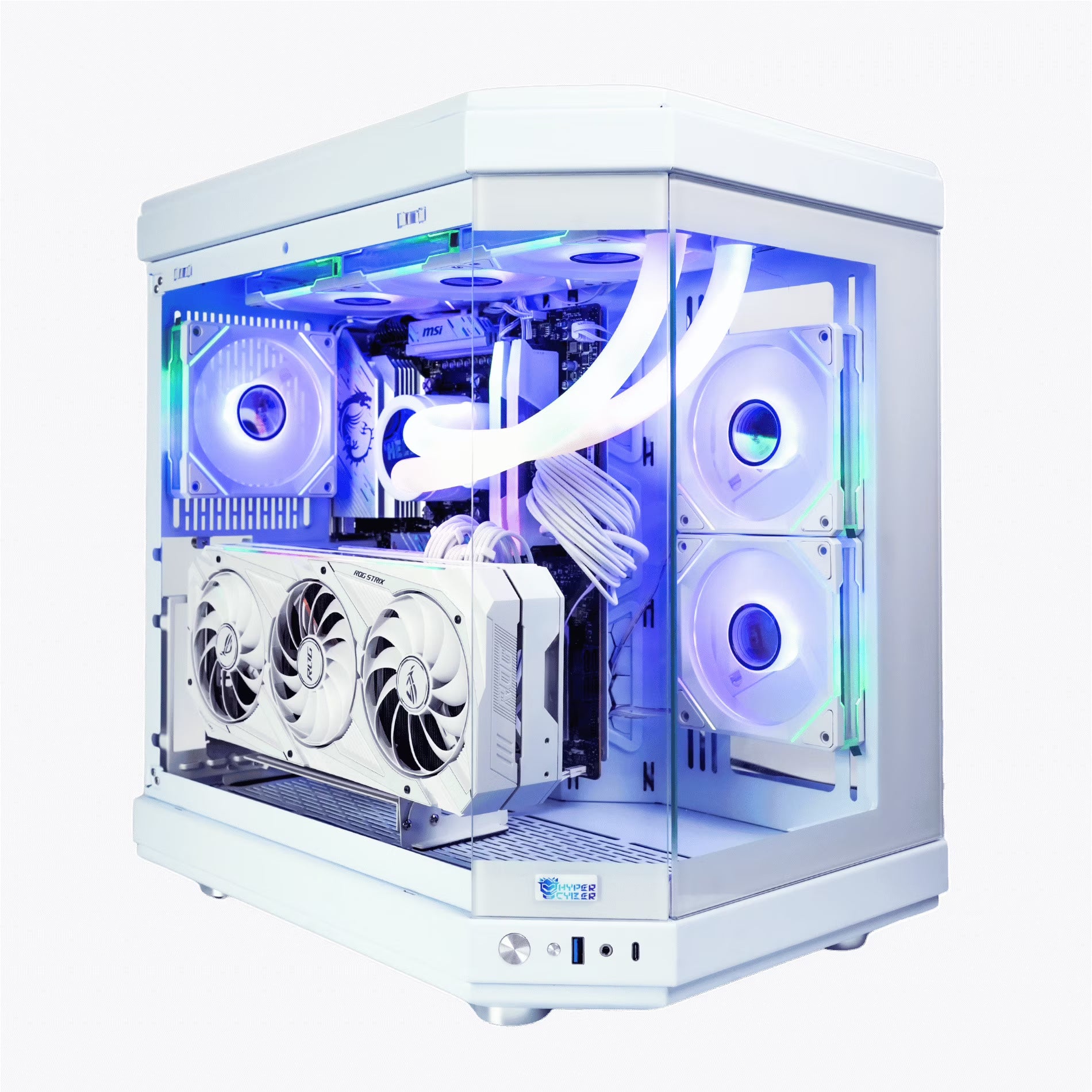 Hyper Cyber Ultra XW | AMD Ryzen 9 9950X3D | NVIDIA GeForce RTX 4070 | Gaming PC