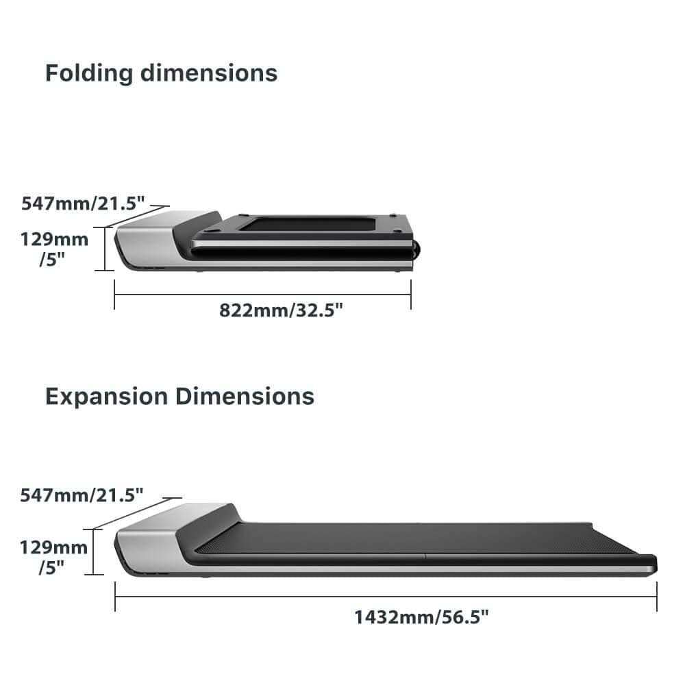Folding Treadmill Ultra Slim Portable Walking Pad V9721
