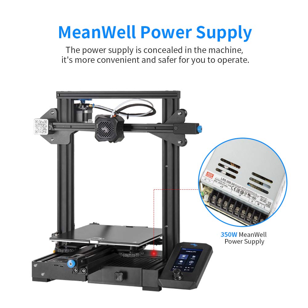 3D Printer with Silent Motherboard and Glass Platform I427