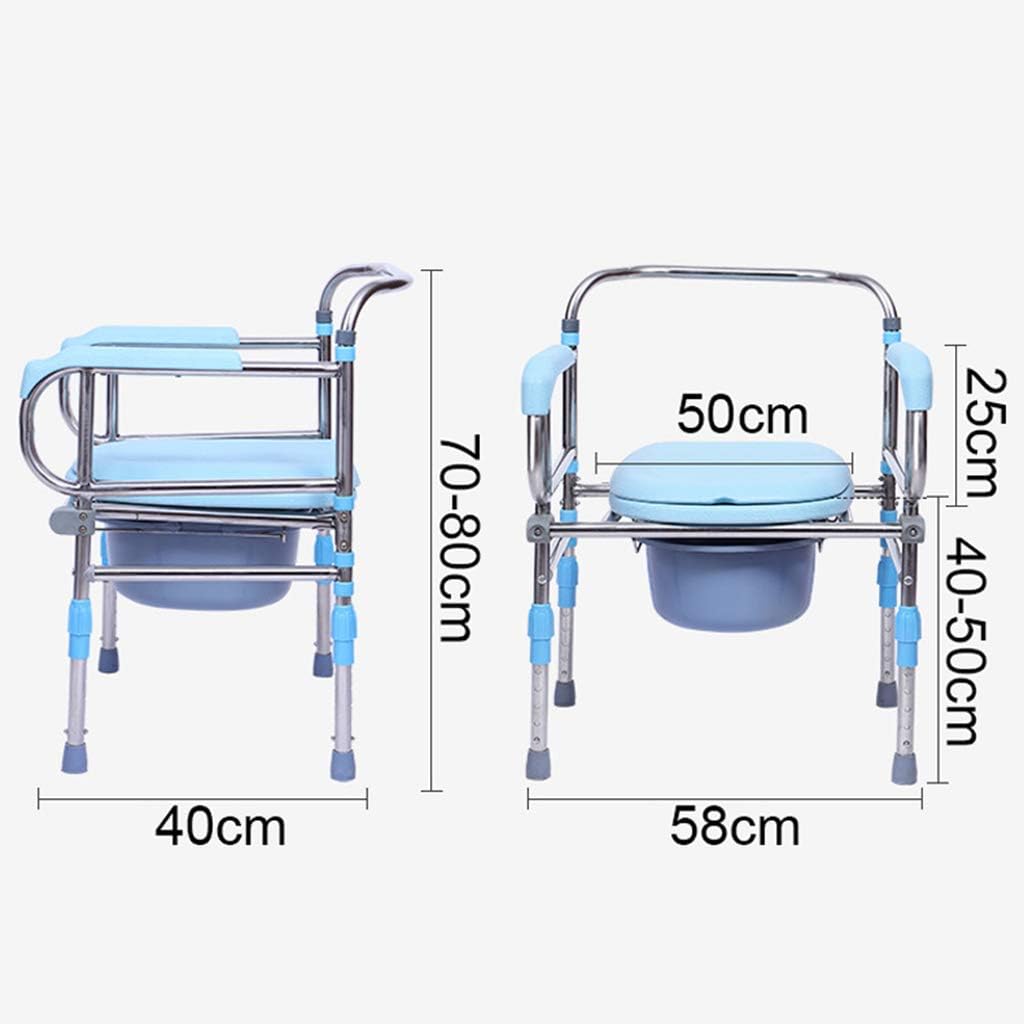 Shower Chair for Disabled with Toilet Safety Frame, 150kg Capacity H237