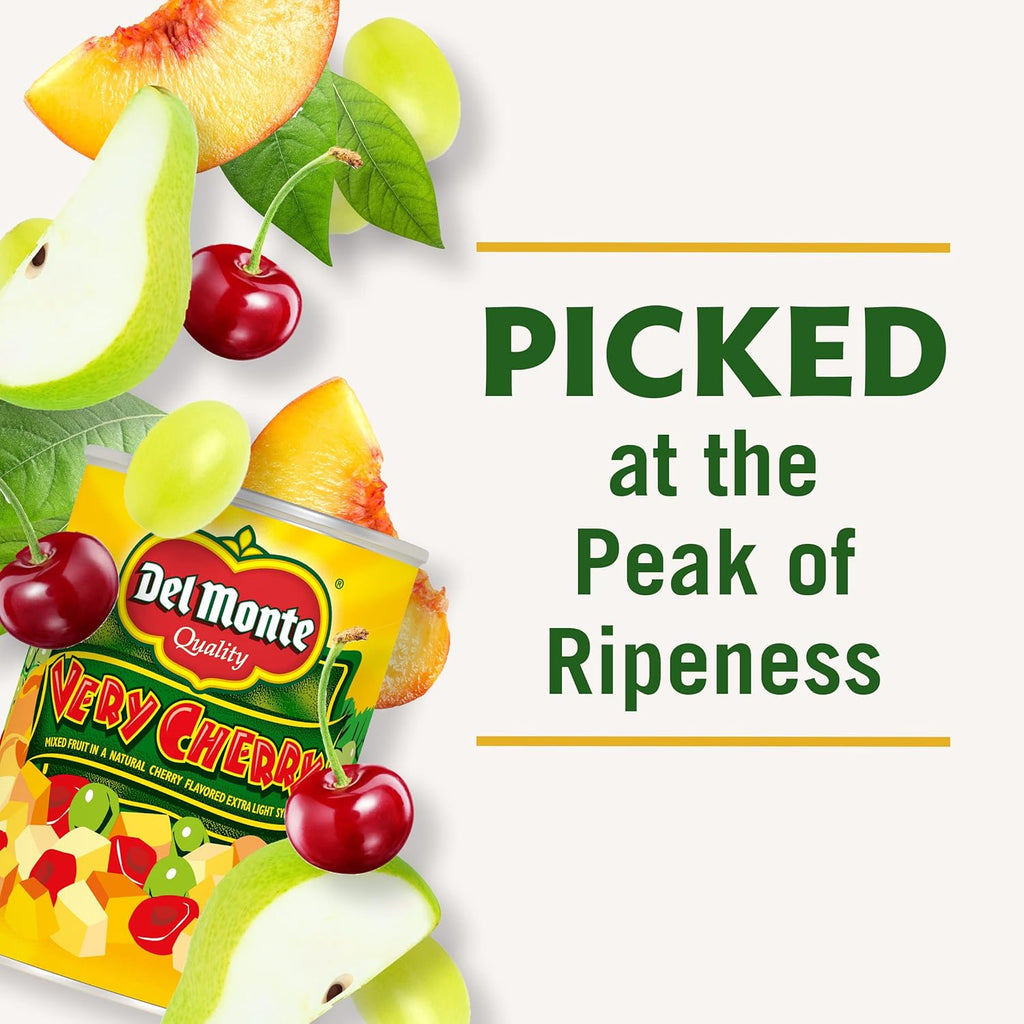 Mixed Fruit in Extra Light Syrup, Canned Fruit, 12 Pack N9328
