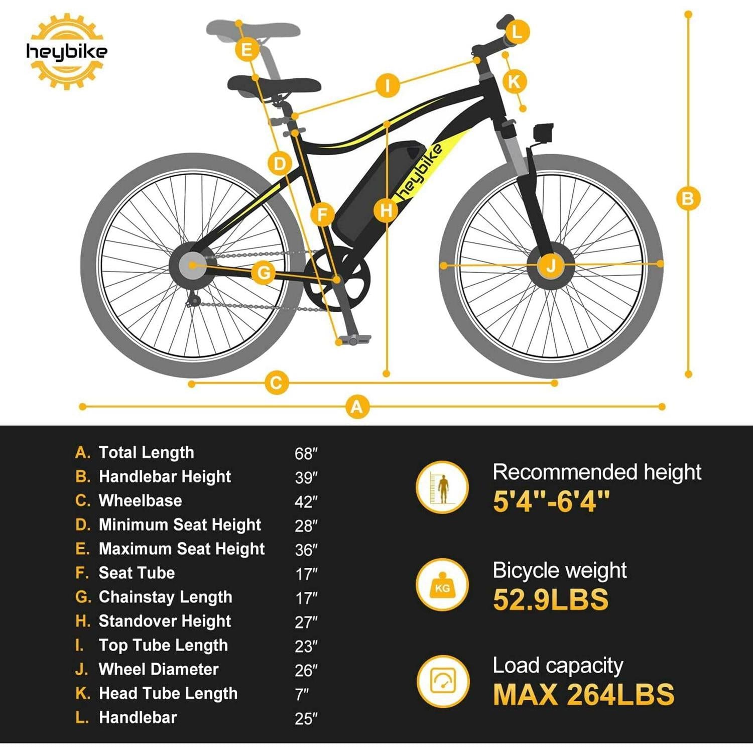 Electric Bike for Adults with 500W Motor E354