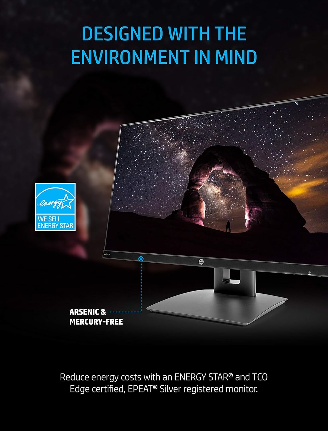 23.8-Inch Full HD 1080p IPS LED Monitor with Built-In Speakers and VESA Mounting R832