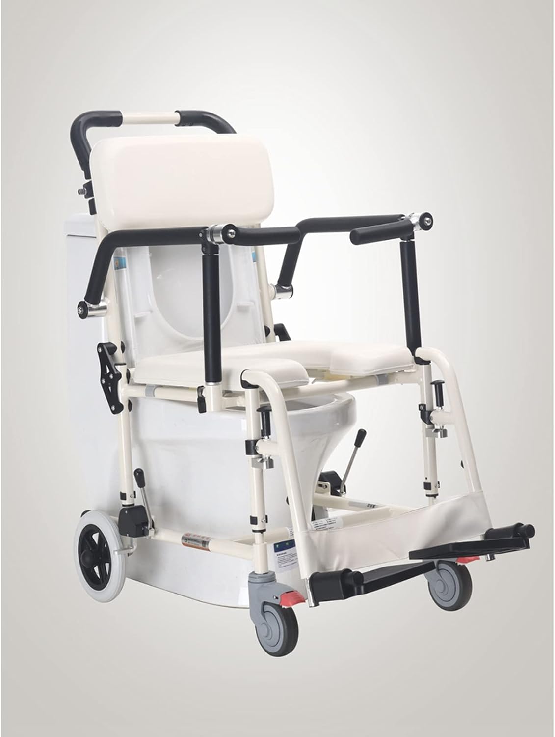 Bedside Toilet, Rolling Shower Wheelchair, Patient Transfer Chair Z90632