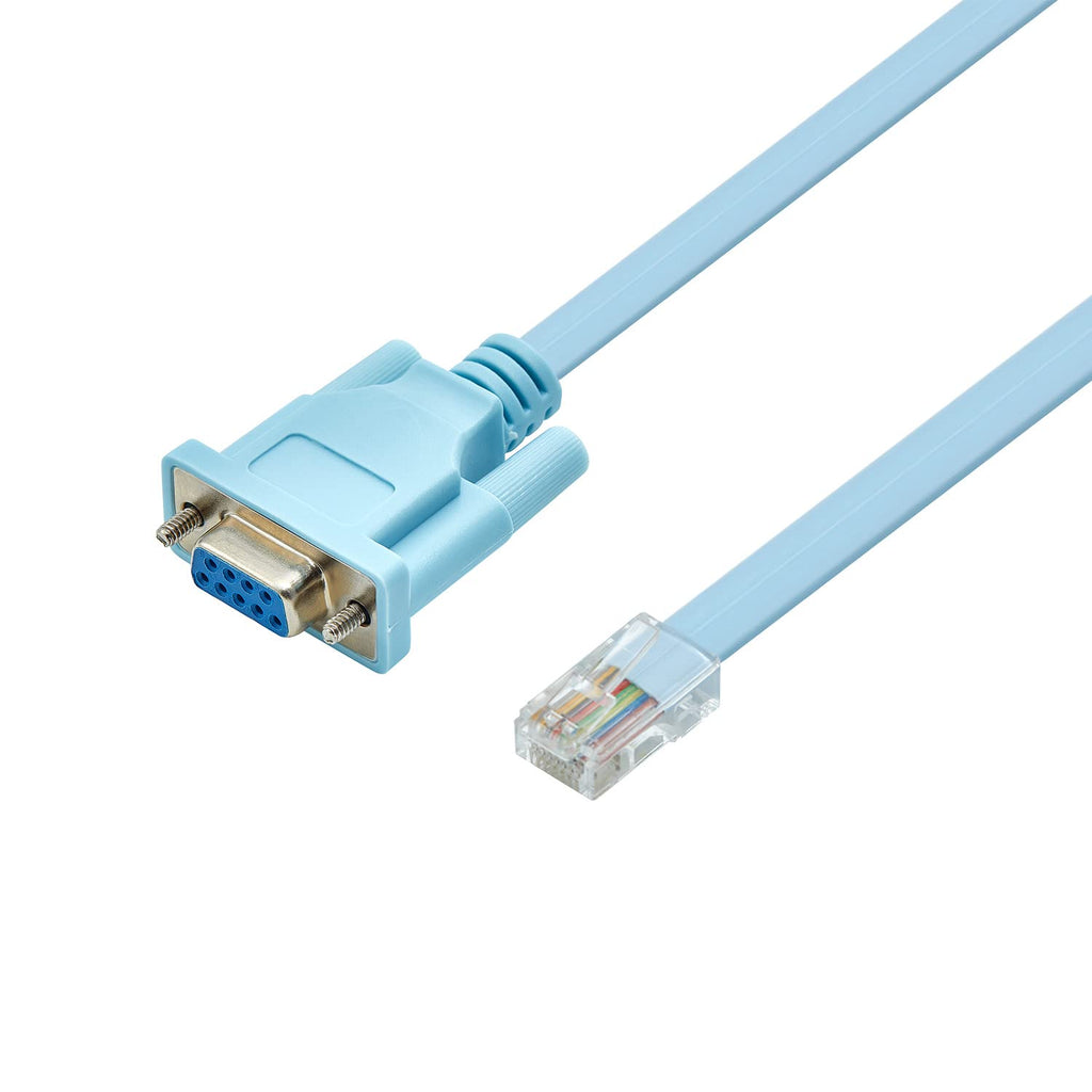 RJ45 to DB9 Console Cable, 1.8m RS232 Serial Adapter U70251
