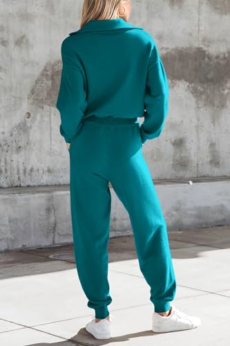 Women's 2 Piece Sweatshirt and Jogger Set D63216