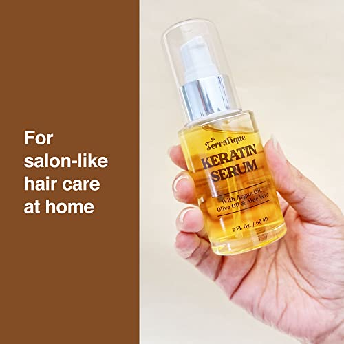 Hair Serum with Argan Oil, Anti-Frizz Leave-In Conditioner B806