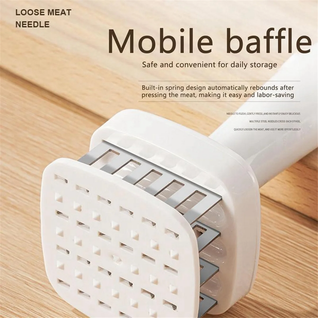 Meat Tenderizer Needle, Stainless Steel Prongs, Food Grade Z7005
