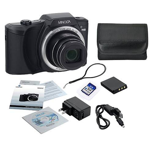 20.0-Megapixel 1080p Full HD Wi-Fi Digital Camera with 22x Zoom R640721