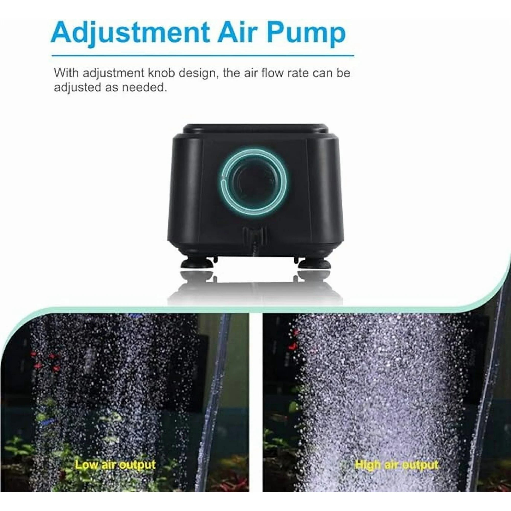 Adjustable Aquarium Air Pump U26079