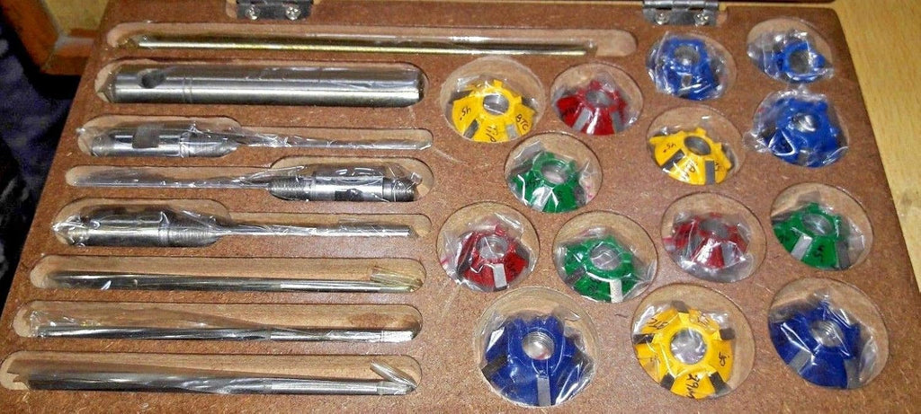 Valve Seat Cutter 15 pcs Set for Car & Bike N64602