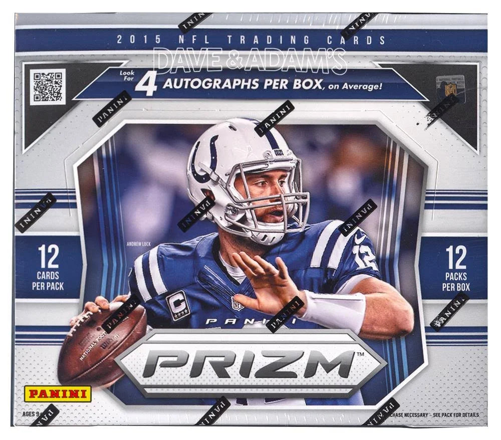 2015 Panini Prizm Football 12 Pack Jumbo Hobby Box P733