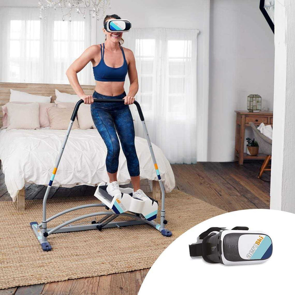 Ski Fitness Workout Machine with Recoil Spring Resistance S7906