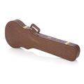 Gator GW-LP-BROWN Deluxe Wood Guitar Case