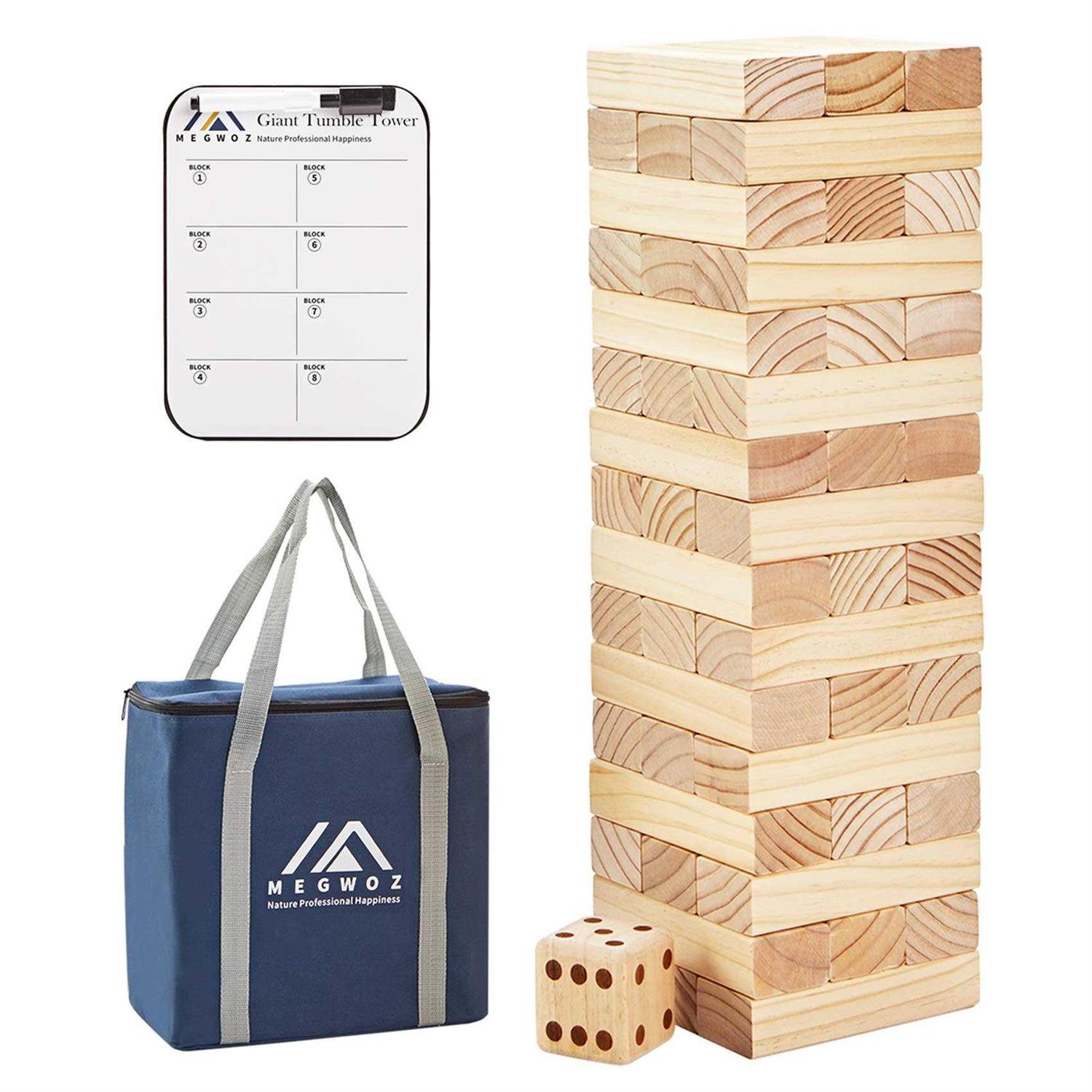 Giant Tumble Tower Game Stacking Indoor/Outdoor M437791