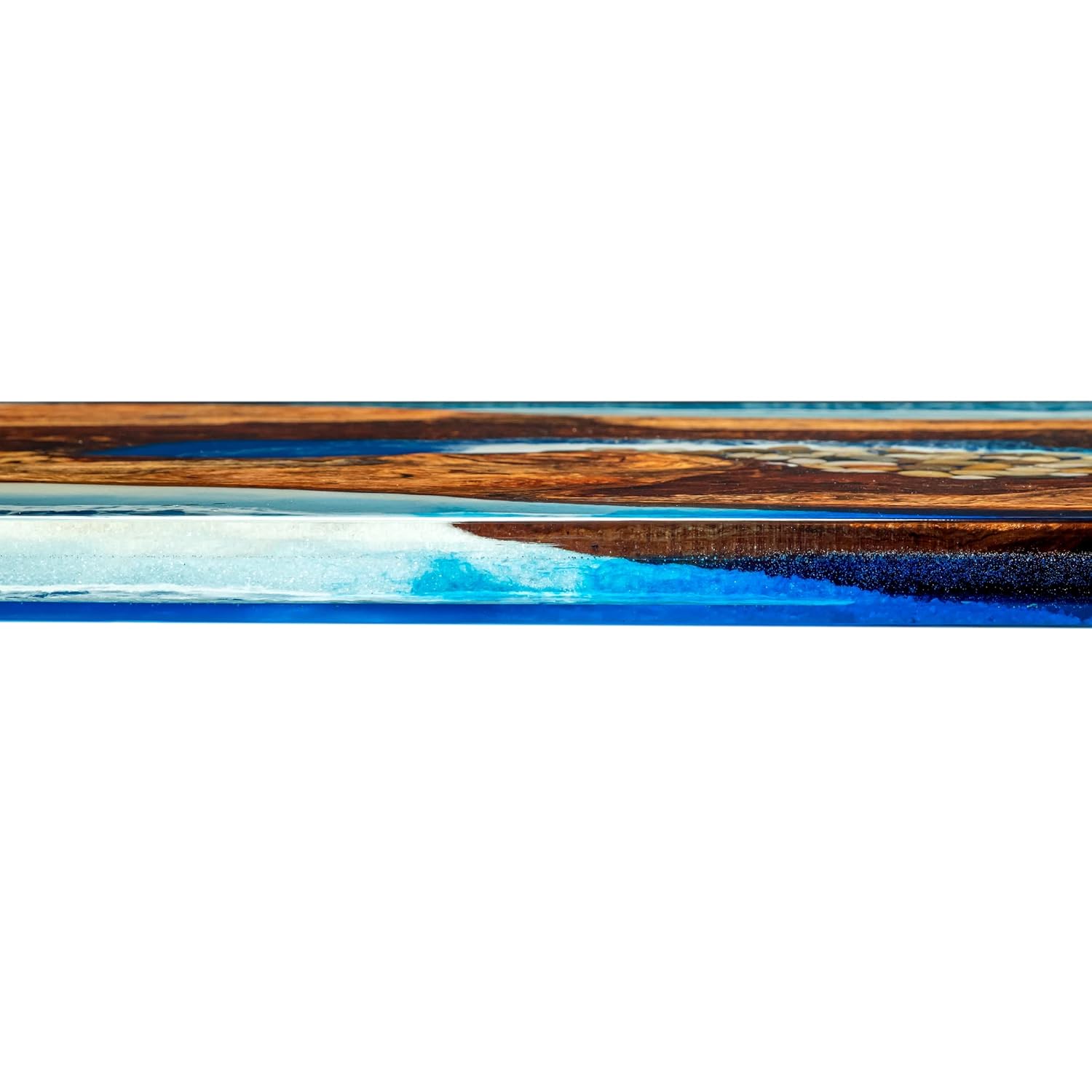 Epoxy Resin River Table for Home Office Dining H441