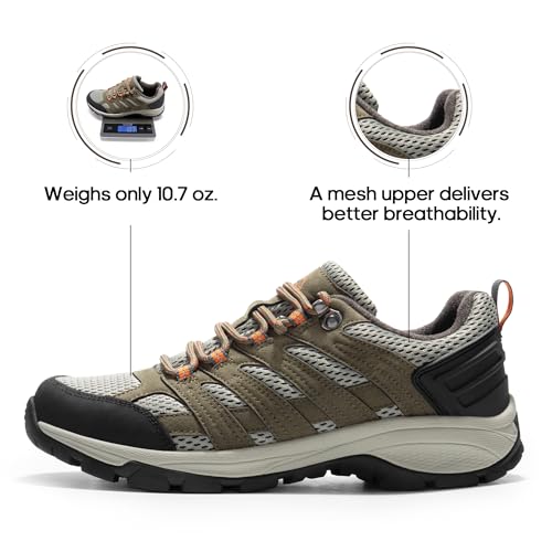 Women's Hiking Shoes Lightweight Breathable Mesh Walking Sneakers D29875
