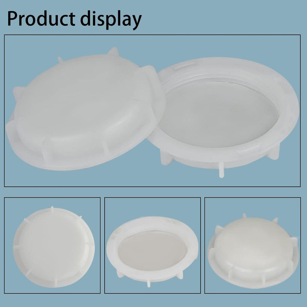 IBC Tote Valve Dust Cap Water Tote Cover Lid, 58mm ID, 5 Pieces M77433