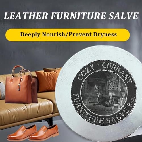 Leather Furniture Repair Salve with Applicator Brush Y76837