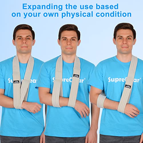 Adjustable Arm Sling Shoulder Brace Immobilizer for Injury Support V910380