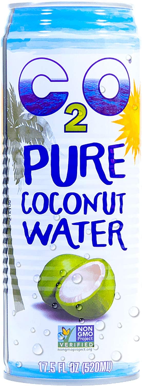 Pure Coconut Water, No Added Sugar, 17.5 FL OZ (Pack of 12) L310