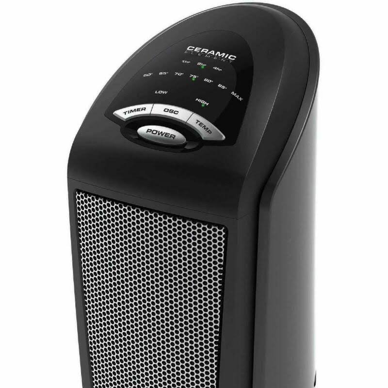 Ceramic Tower Space Heater with Remote O1715