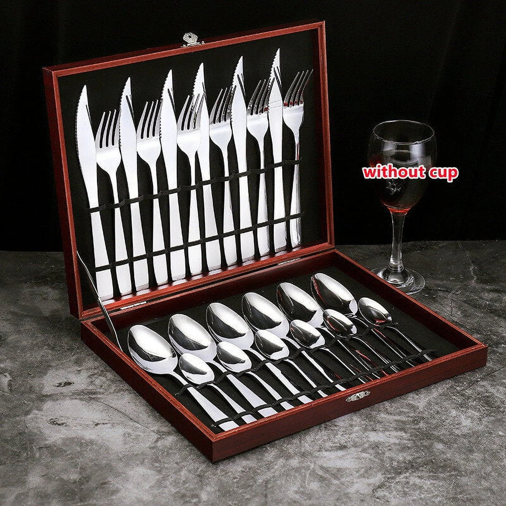 Stainless Steel Flatware Drying Rack with Cutlery Holder Y5095