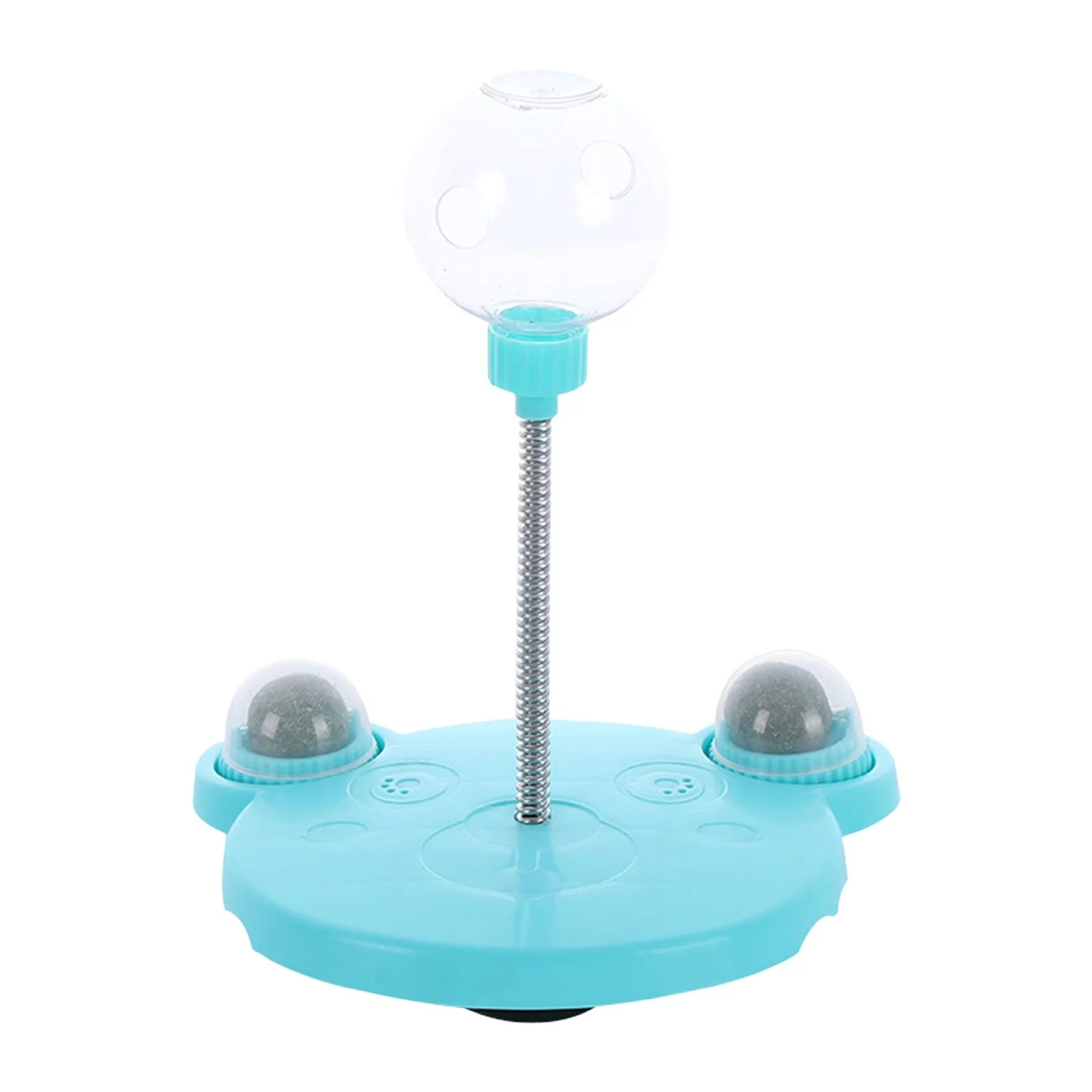 Cat Treat Dispenser Interactive Slow Feeder Toy with Peppermint Balls T587807