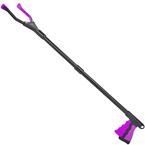 Reacher Tool, 32" Steel Foldable Pick Up Stick with Magnetic Tip I18487