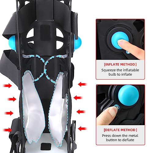 Inflatable Walking Boot for Sprained Ankle and Foot Pain Recovery T366