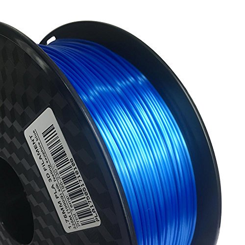 Silk PLA Filament 1.75 mm 1KG, Metallic Blue W157651