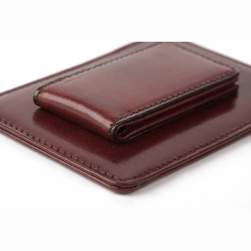 Deluxe Front Pocket Wallet Old Leather - Cognac X727