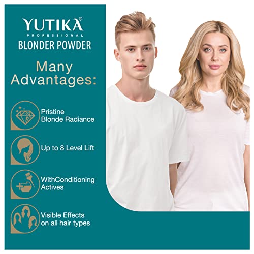 Hair Bleach Powder for Highlights, Lifts up to 8 Levels A5804