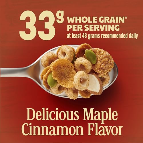 Maple Cinnamon Whole Grain Cereal, Family Size V36285