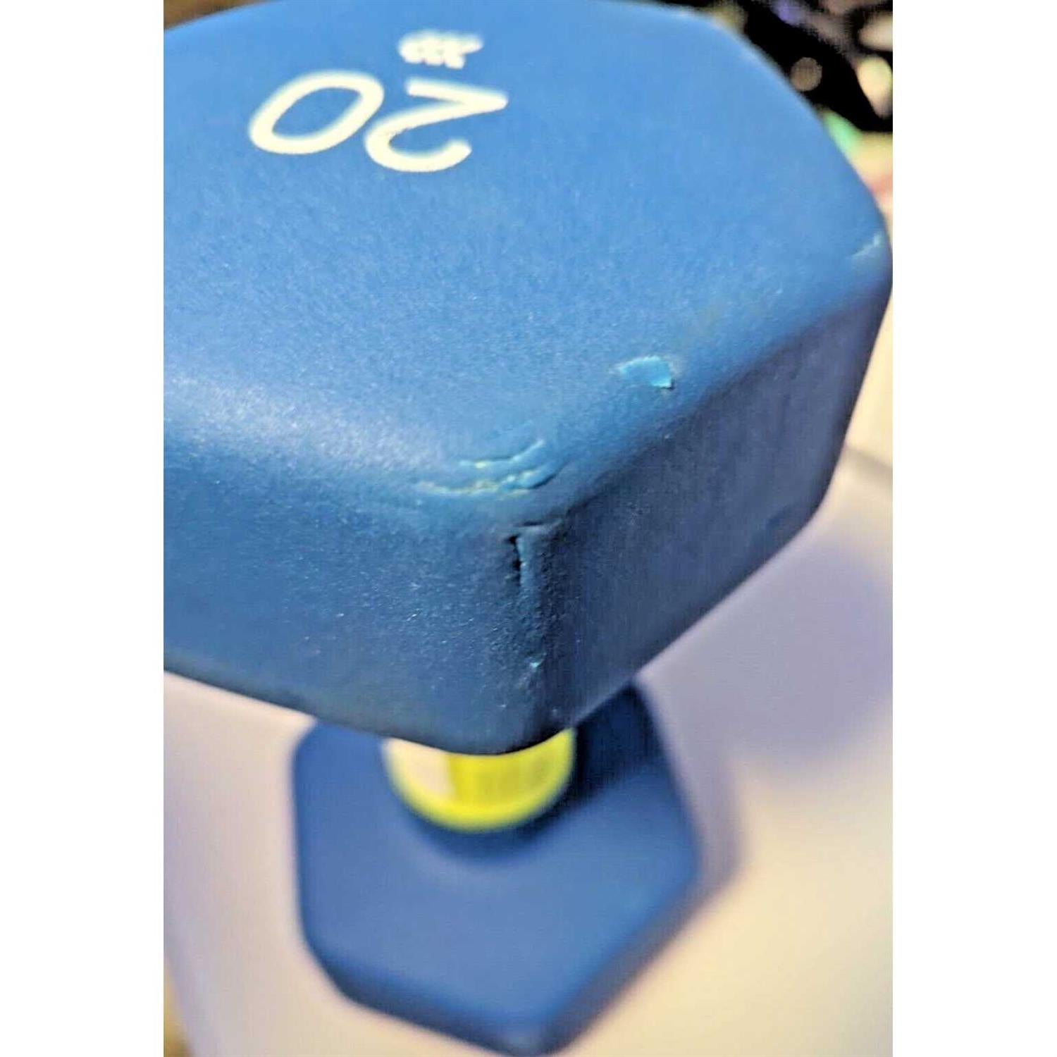 Neoprene Dumbbell 20lbs Blue U8843