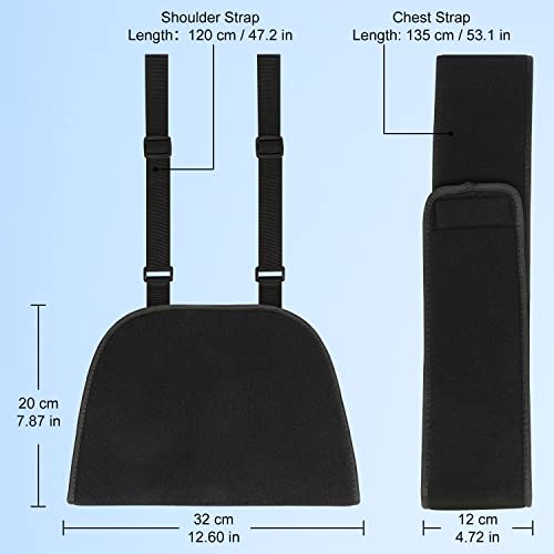 Adjustable Arm Sling Shoulder Immobilizer for Men and Women J535