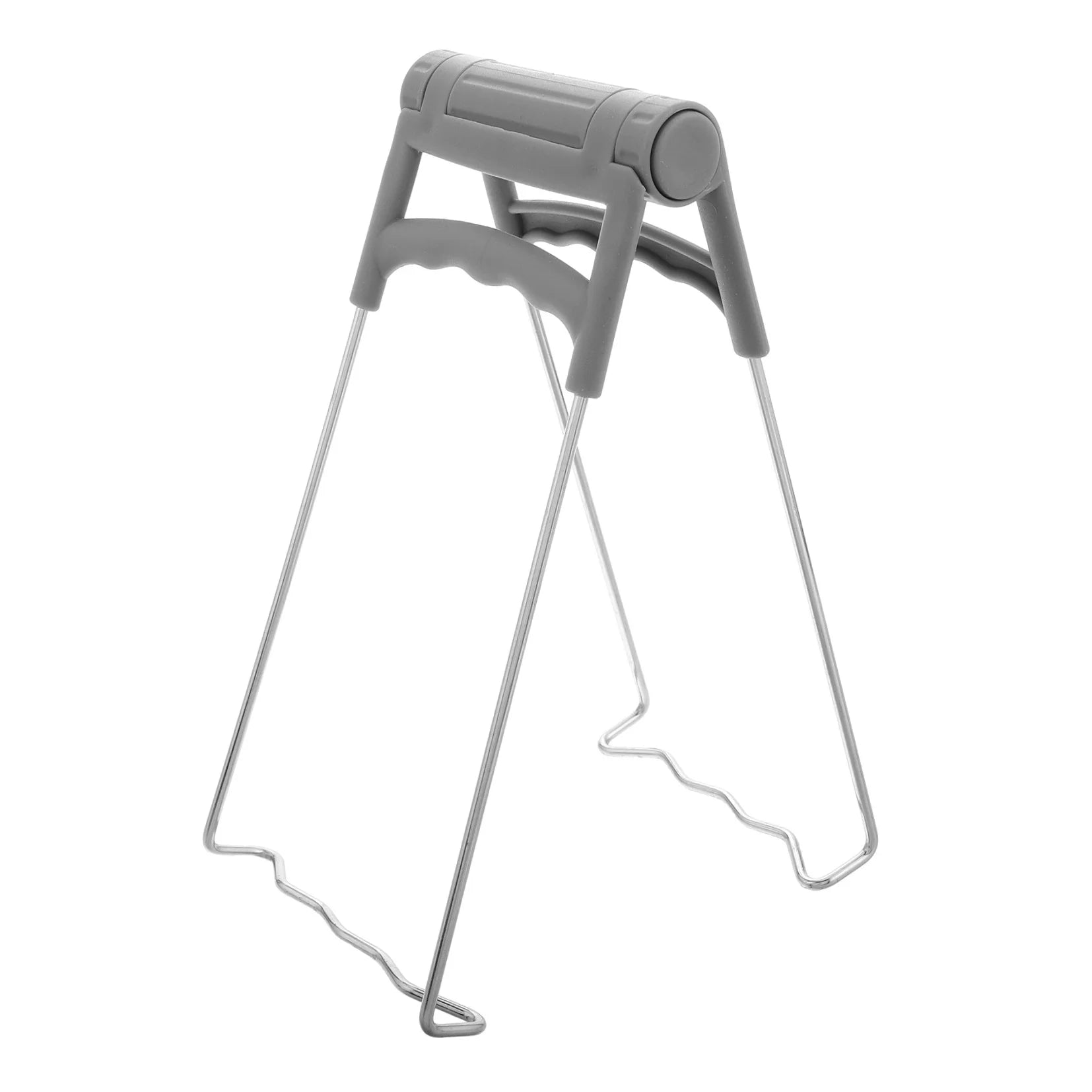 Kitchen Retriever Tongs Stainless Steel Grey T5078