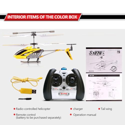 RC Helicopter 2.4G 3CH Dual-Propeller with Gyro Stabilization C1742