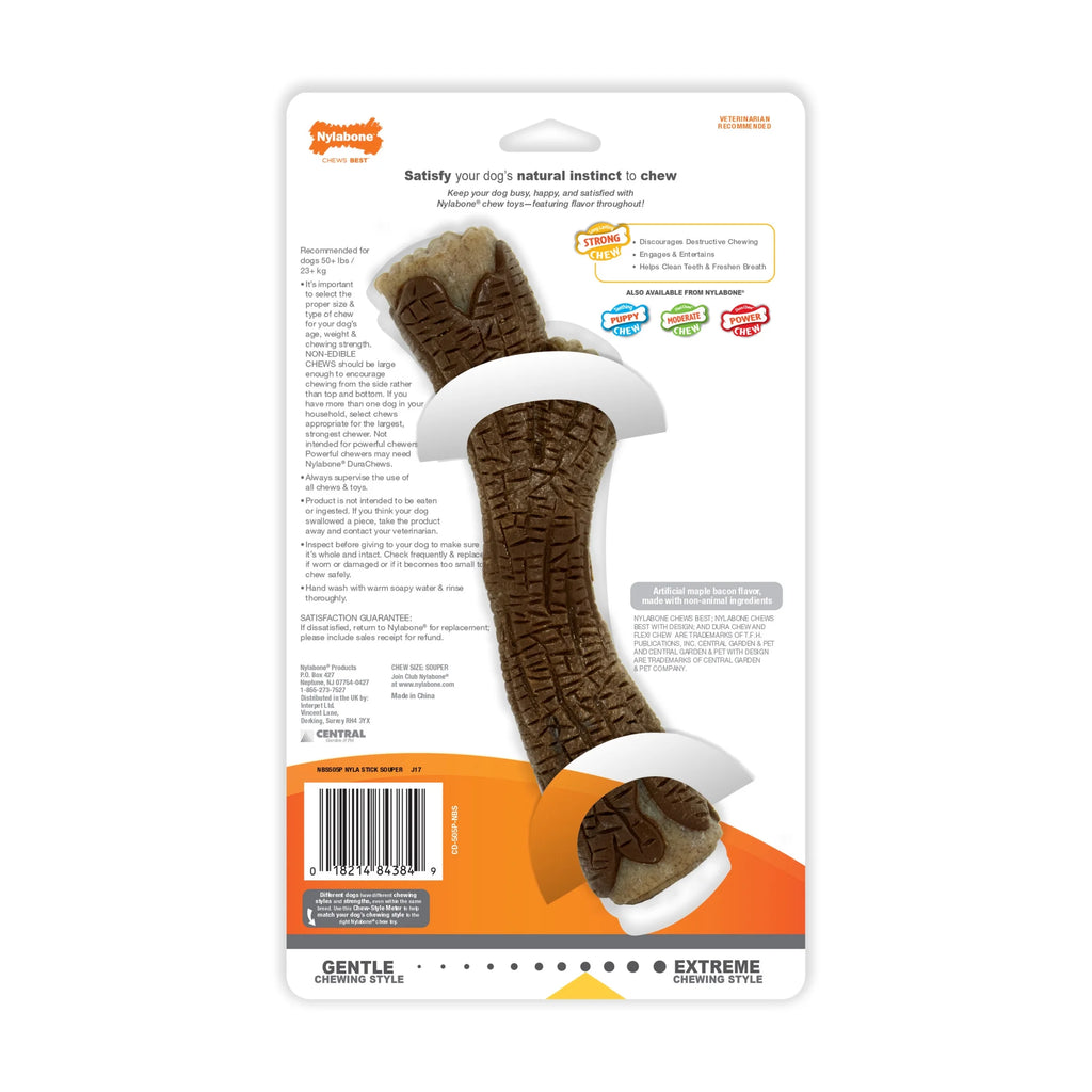 Real Wood Stick Dog Toy X-Large R1006