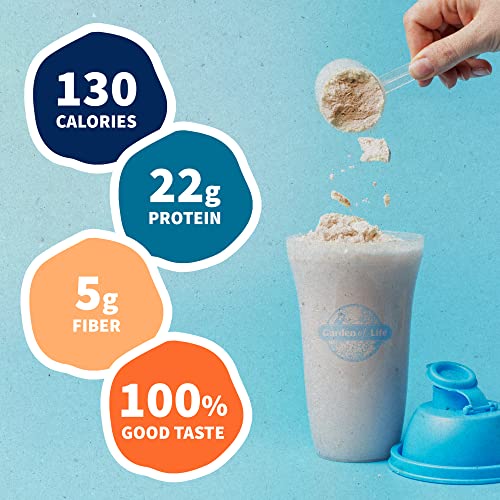 Vanilla Plant Protein Powder with Probiotics and Digestive Enzymes U131796