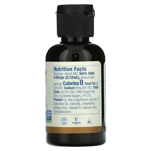 Vanilla Stevia Liquid Sweetener P61620