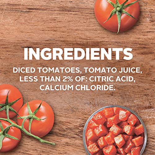 Diced Tomatoes, 14.5 oz, 12 Pack V91764