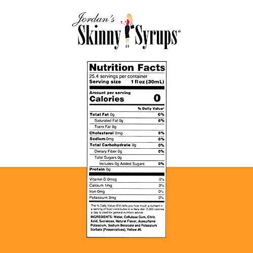 Sugar Free Gourmet Syrups W163934