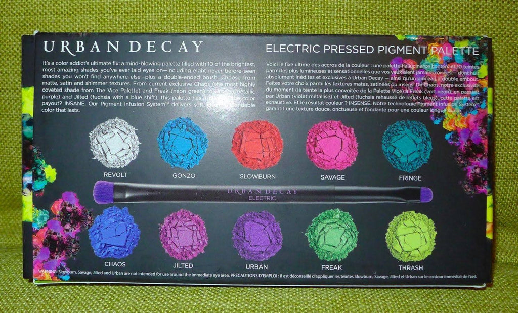 Pressed Pigment Eyeshadow Palette with Brush M61980